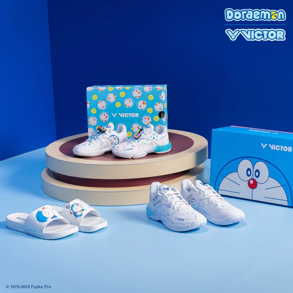 Victor USA Victor x Doraemon Court Shoes P - DRM - A (White) WOMENS - B&T Racket