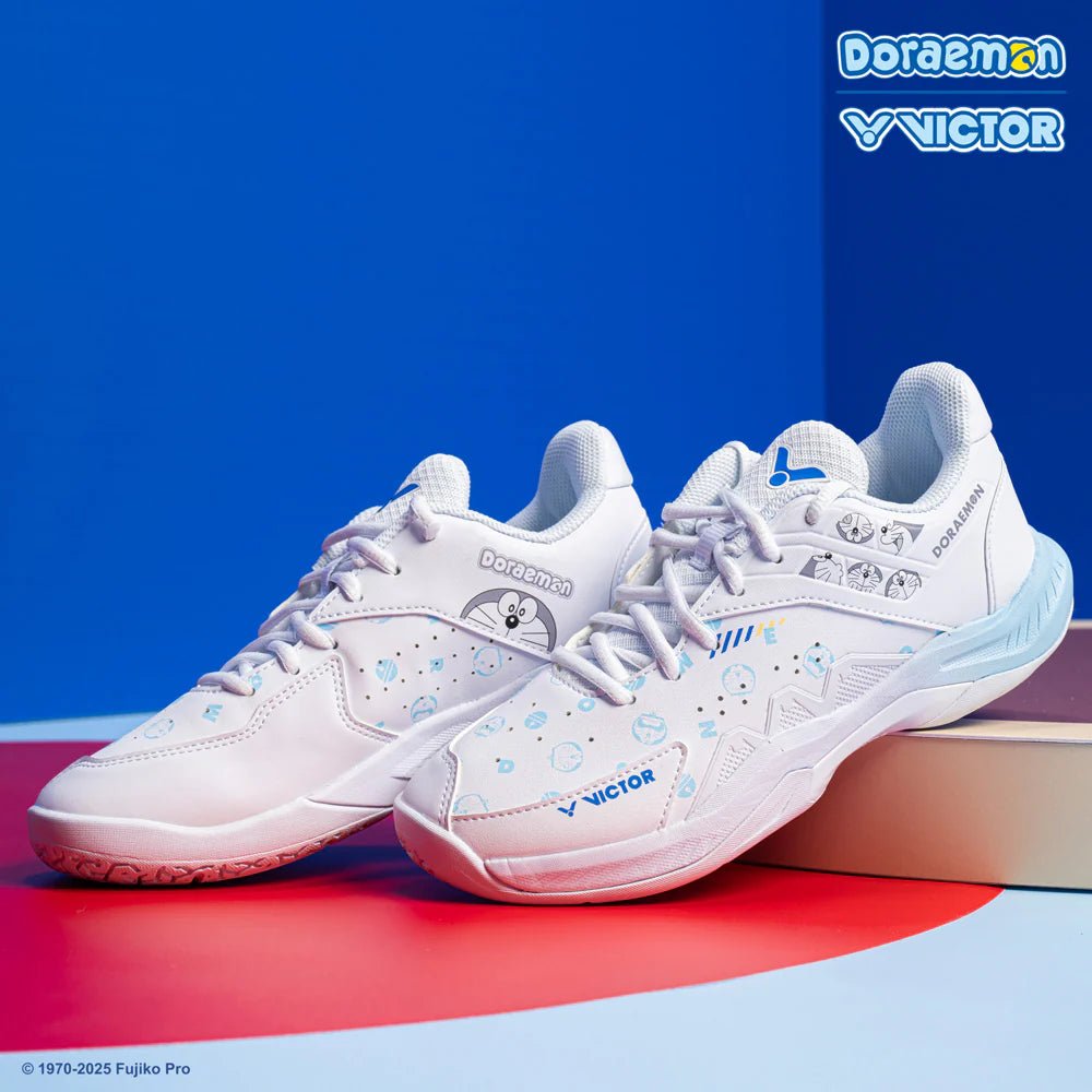 Victor USA Victor x Doraemon Court Shoes P - DRM - A (White) WOMENS - B&T Racket