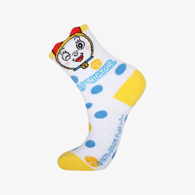 Victor USA Victor x Doraemon Junior Sport Socks SK516DRM (Light Blue)(Yellow) - B&T Racket