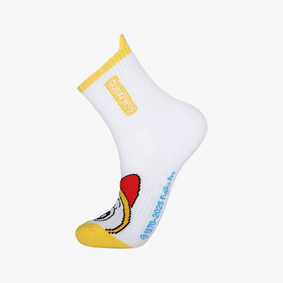 Victor USA Victor x Doraemon Junior Sport Socks SK517DRM (Deep Sky Blue)(Vibrant Yellow) - B&T Racket