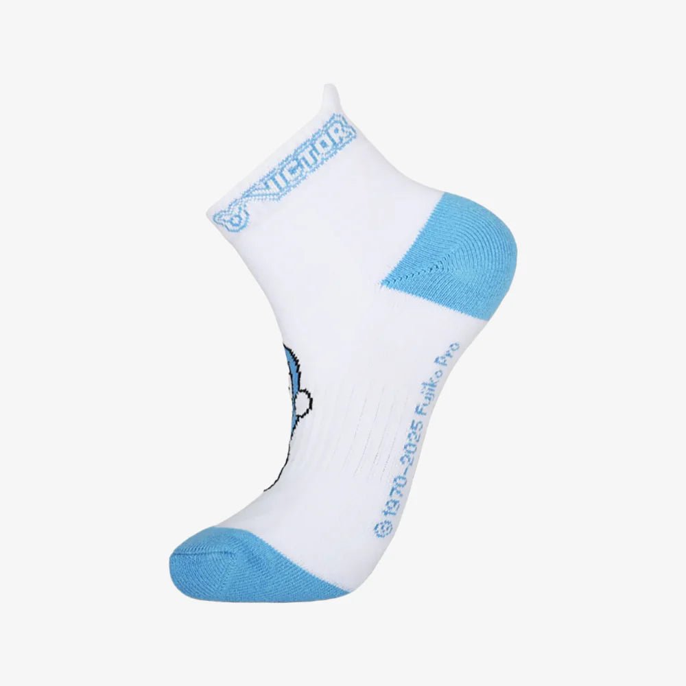 Victor USA Victor x Doraemon Sport Socks SK515DRM - M (Deep Sky Blue) - B&T Racket