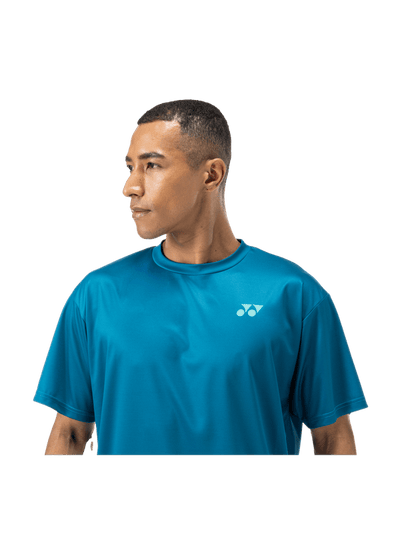Yonex USA Yonex Practice UNISEX T-SHIRT Shirt YM0045 - Blue Green - B&T Racket