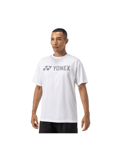 Yonex USA Yonex Practice UNISEX T - SHIRT Shirt - YM0046 - White - B&T Racket
