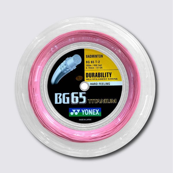 Yonex USA BG65 Ti Reel - B&T Racket