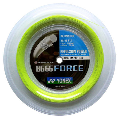 Yonex USA BG66 FORCE Reel - B&T Racket