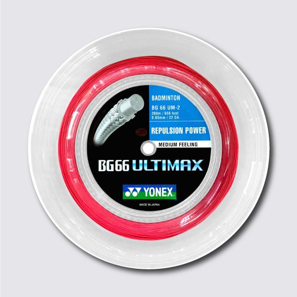 Yonex USA BG66 ULTIMAX Reel - B&T Racket