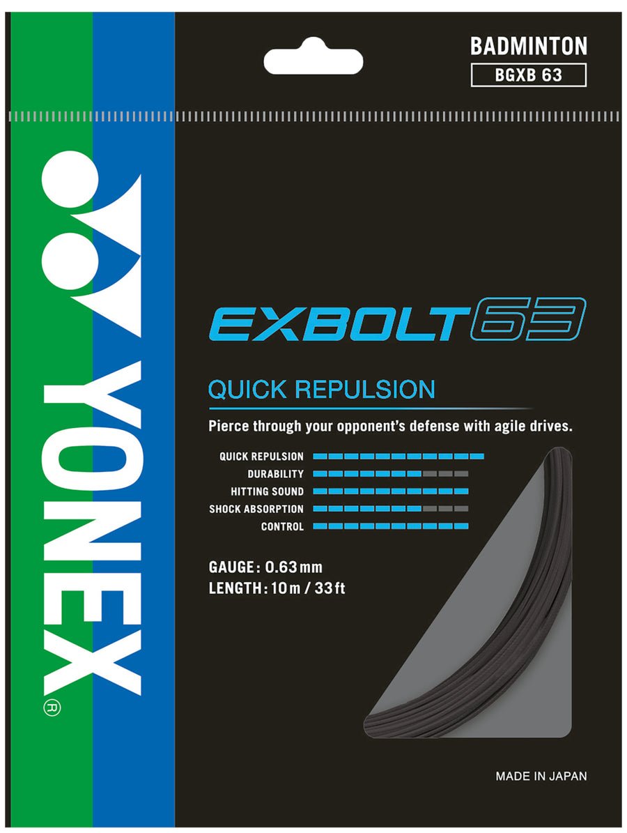 Yonex USA EXBOLT 63 - B&T Racket