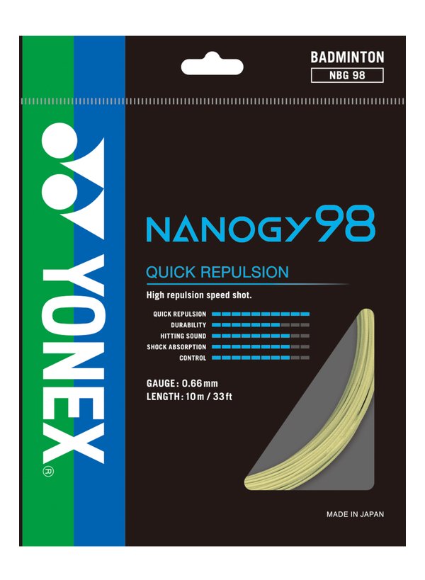 Yonex USA NANOGY 98 - NBG98 - B&T Racket