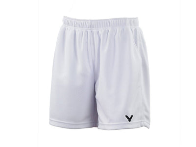 Victor USA VICTOR R-3096A UNISEX SHORTS [WHITE] - B&T Racket