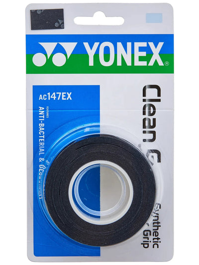 Yonex USA Yonex Clean Grap Overgrip 3 Pack - B&T Racket