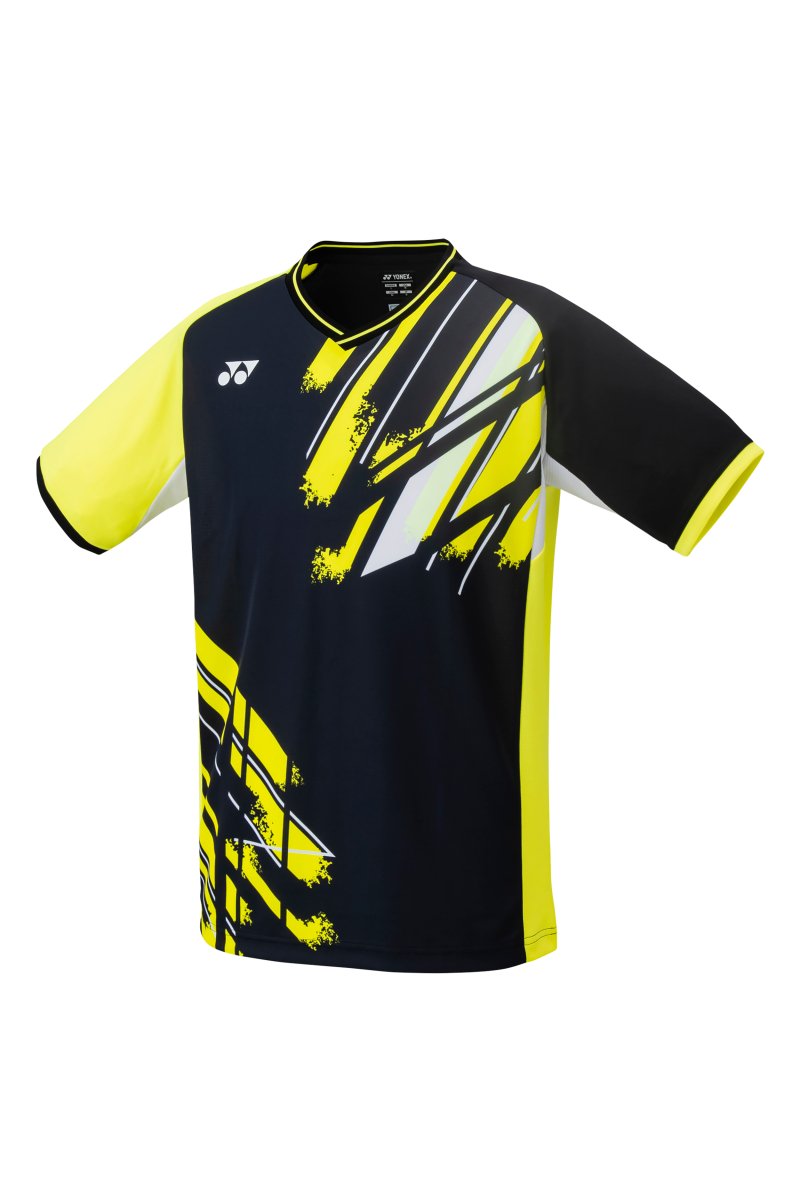 Yonex USA Yonex Men's Badminton T-Shirt 10446EX - Black - B&T Racket