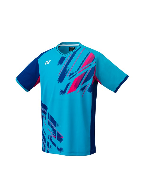 Yonex USA Yonex Men's Badminton T-Shirt 10446EX - Turquoise - B&T Racket