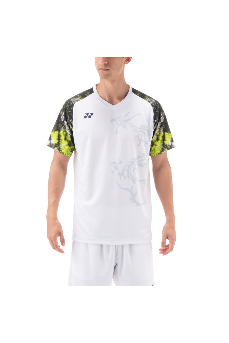 Yonex USA Yonex Men's Badminton T-Shirt 16572EX - White - B&T Racket