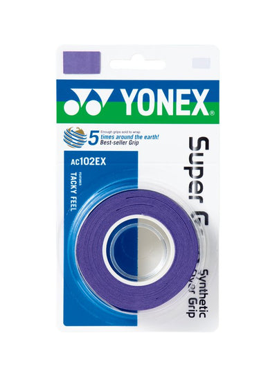 Yonex USA Yonex Super Grap Overgrip 3 Pack - B&T Racket