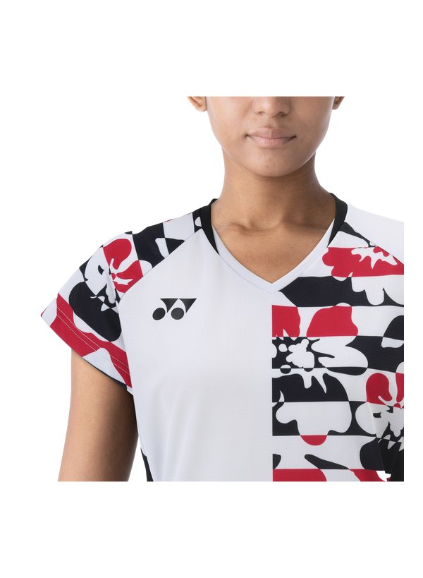 Yonex USA Yonex Tournament Women's Crew Neck Shirt 20702W - B&T Racket