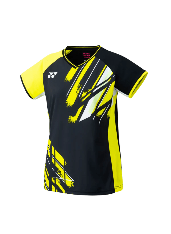 Yonex USA Yonex Women's Badminton T-Shirt 20640EX - Black - B&T Racket